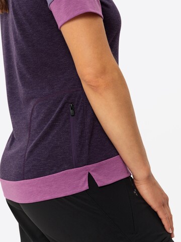 VAUDE Functioneel shirt 'Altissimo' in Lila