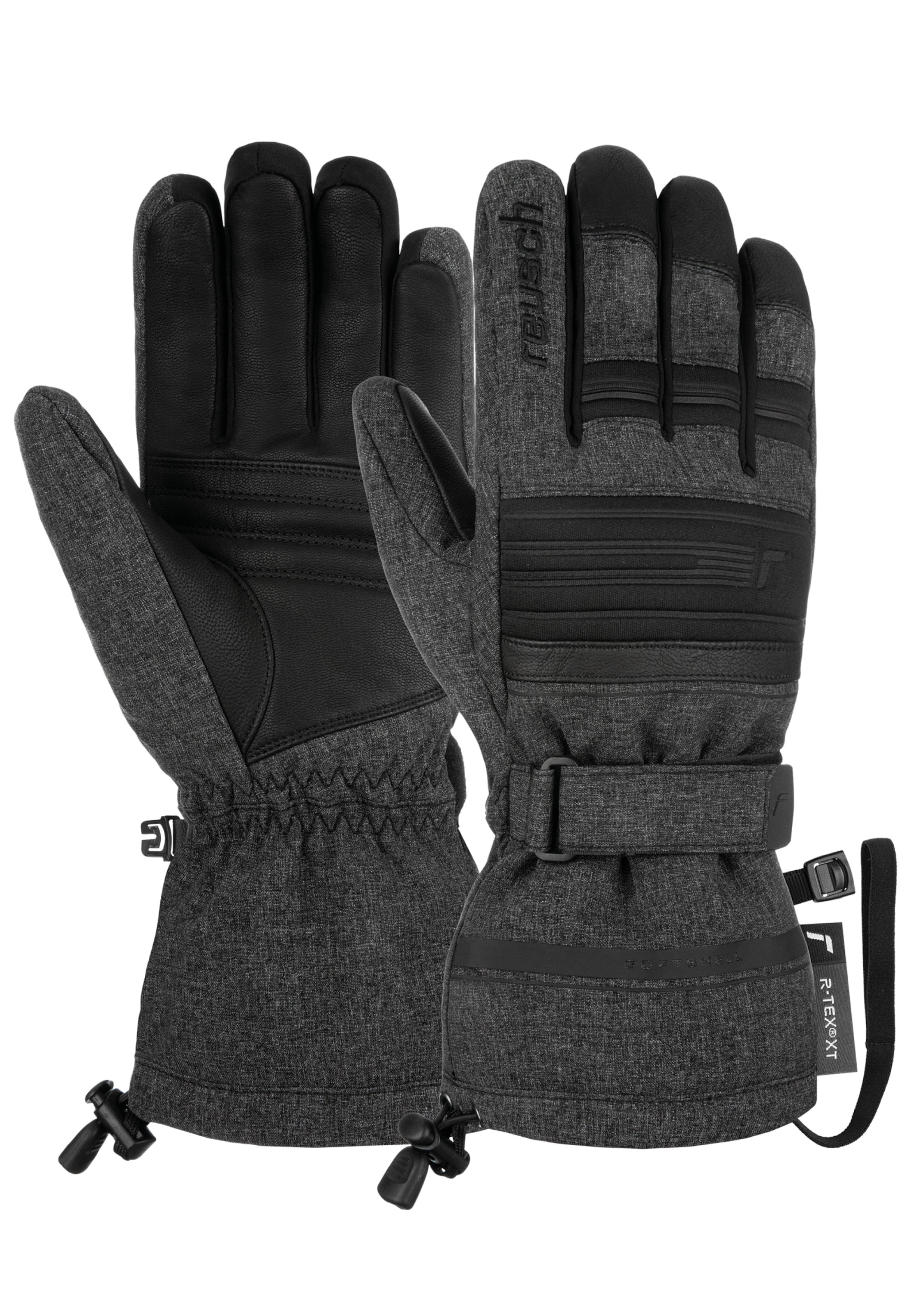 REUSCH Fingerhandschuhe 'Conan R-TEX® XT' in Grau: Vorderseite