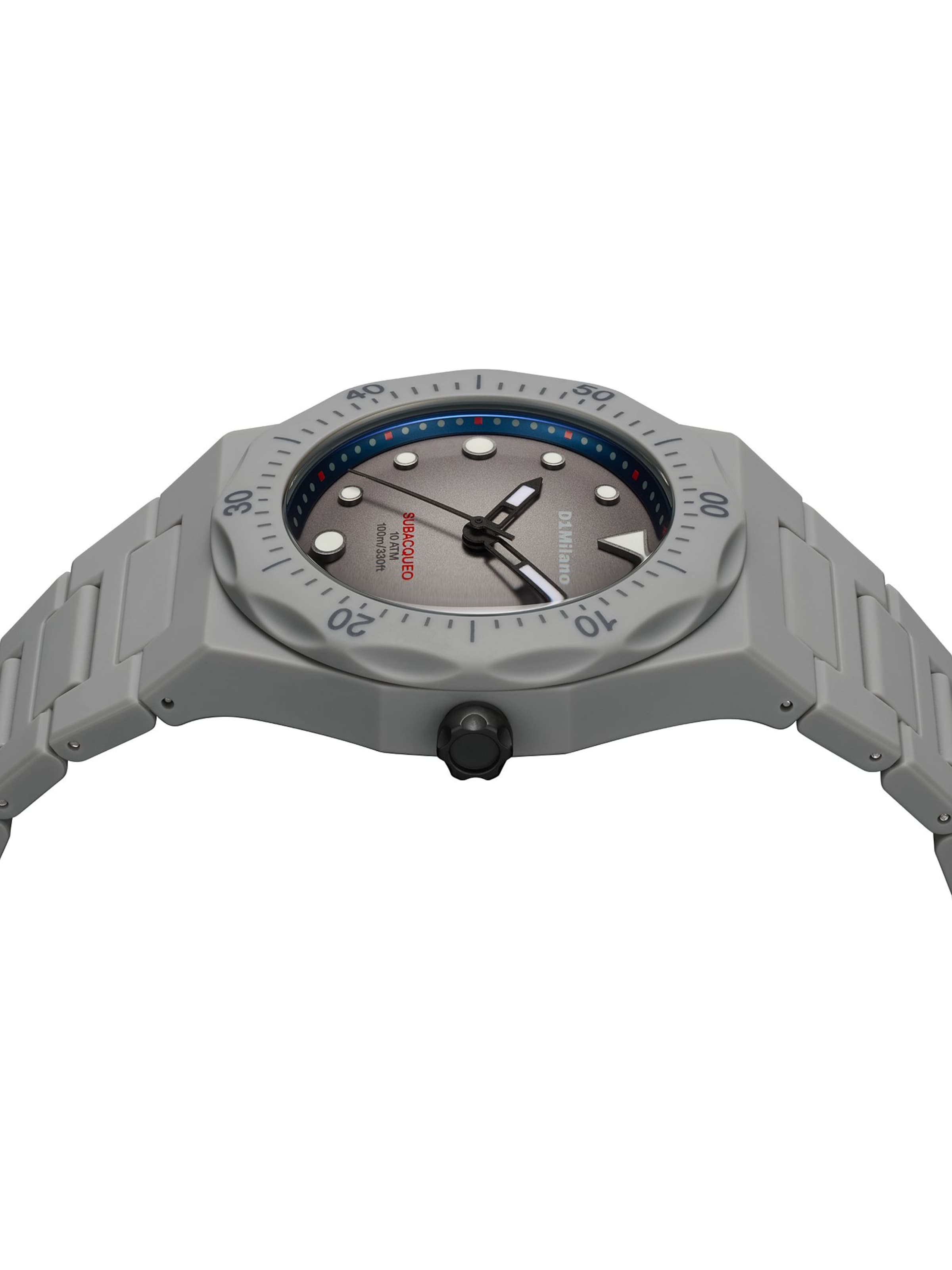 D1 Milano Uhr in Grau