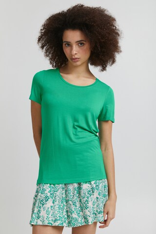 ICHI Shirt 'LISA' in Groen: voorkant