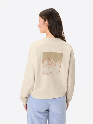 VAUDE Functioneel shirt 'Najun' in Beige