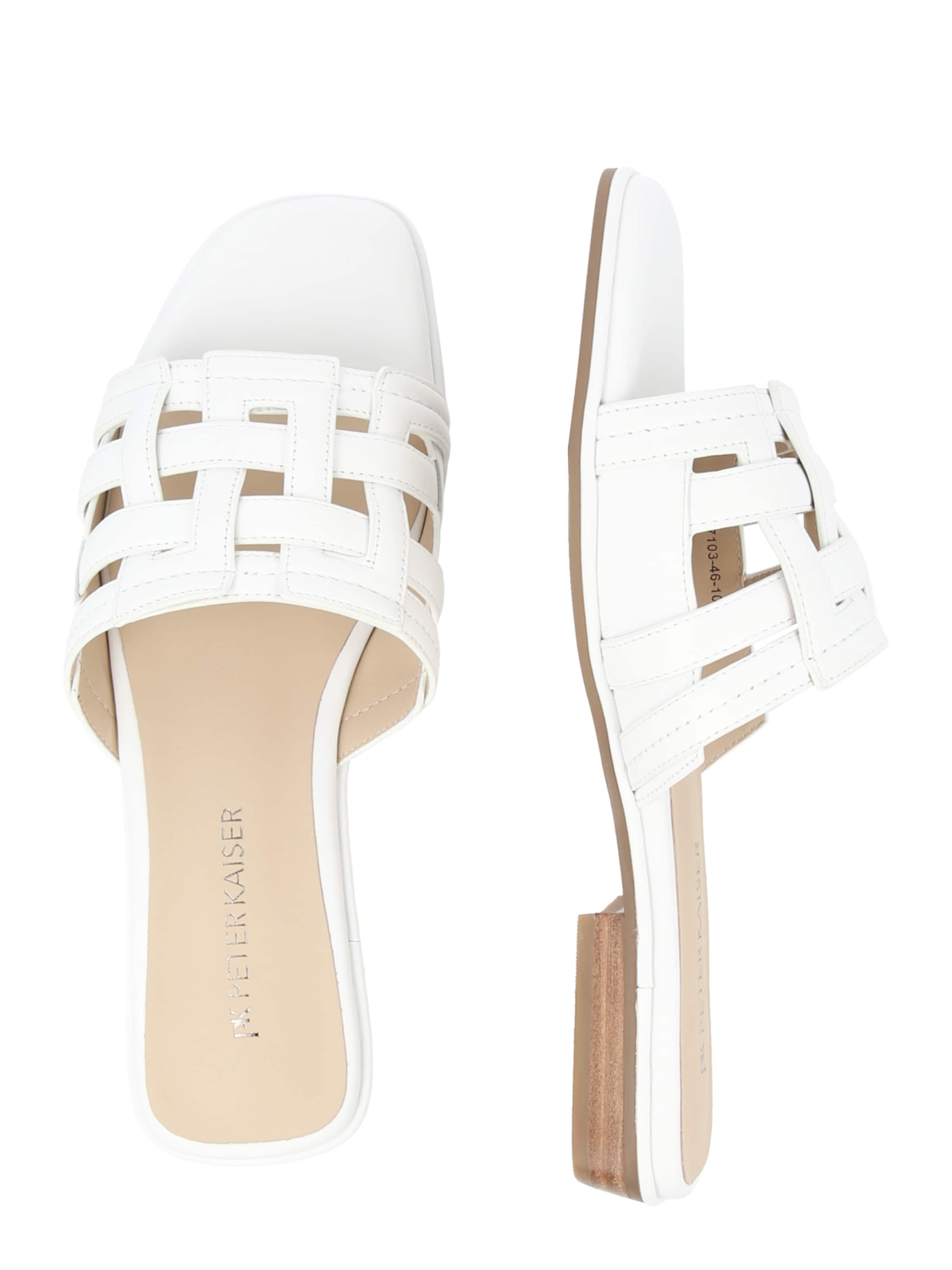 Mule PETER KAISER en blanc