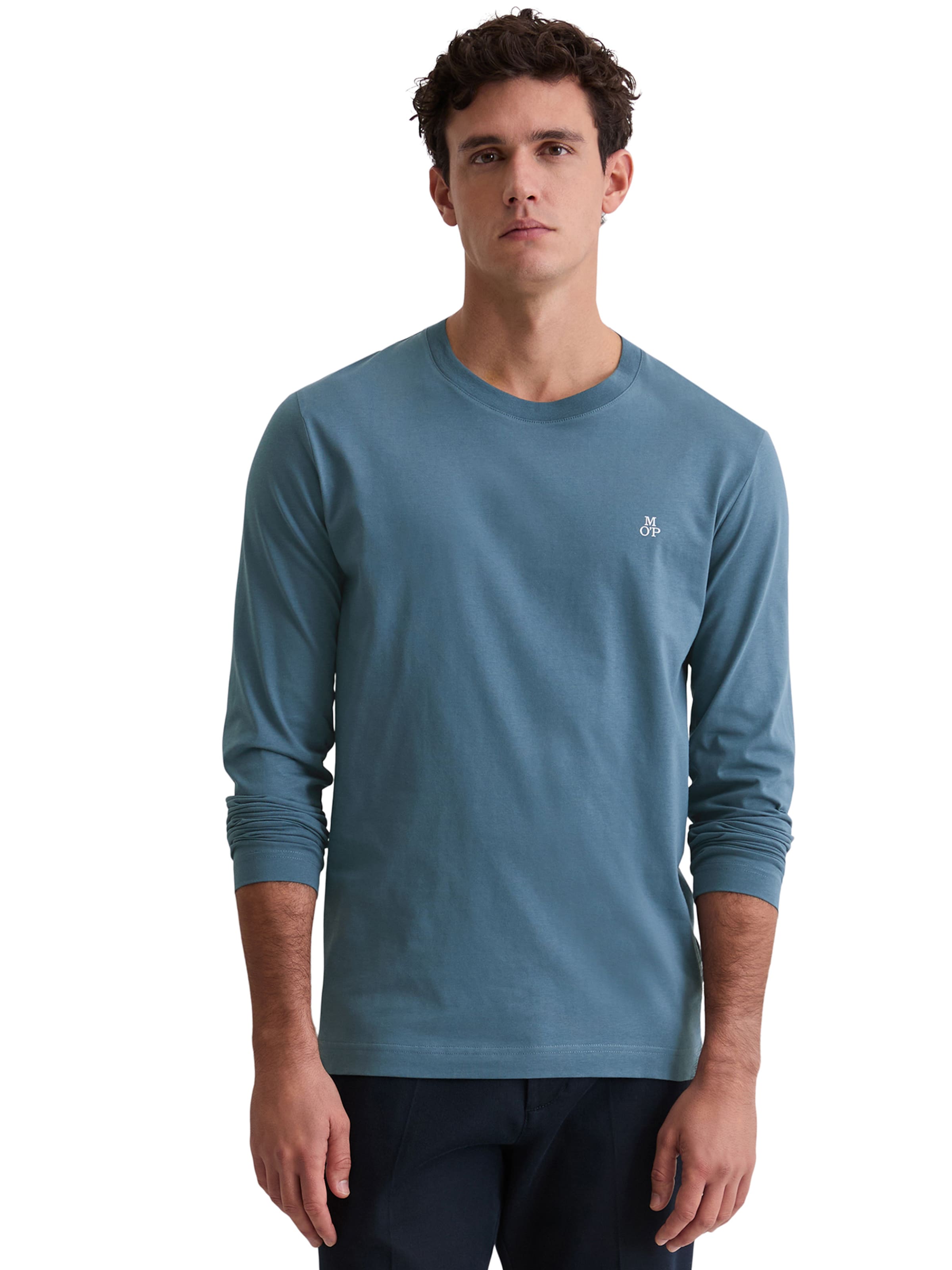 Marc O'Polo - Camiseta en azul: frente