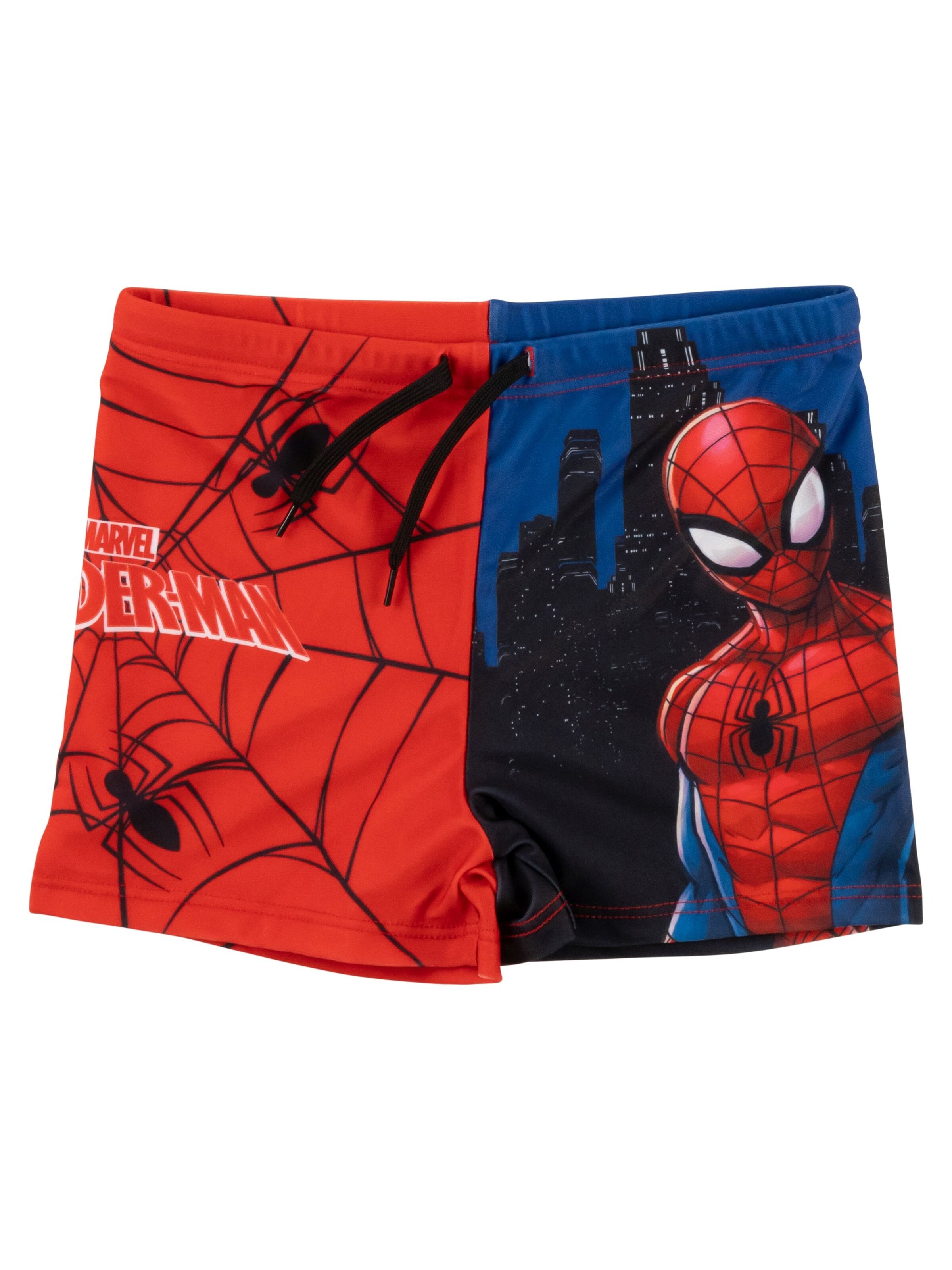 SPIDERMAN Sports swimwear 'Marvel UV-Schutz 30' in Red