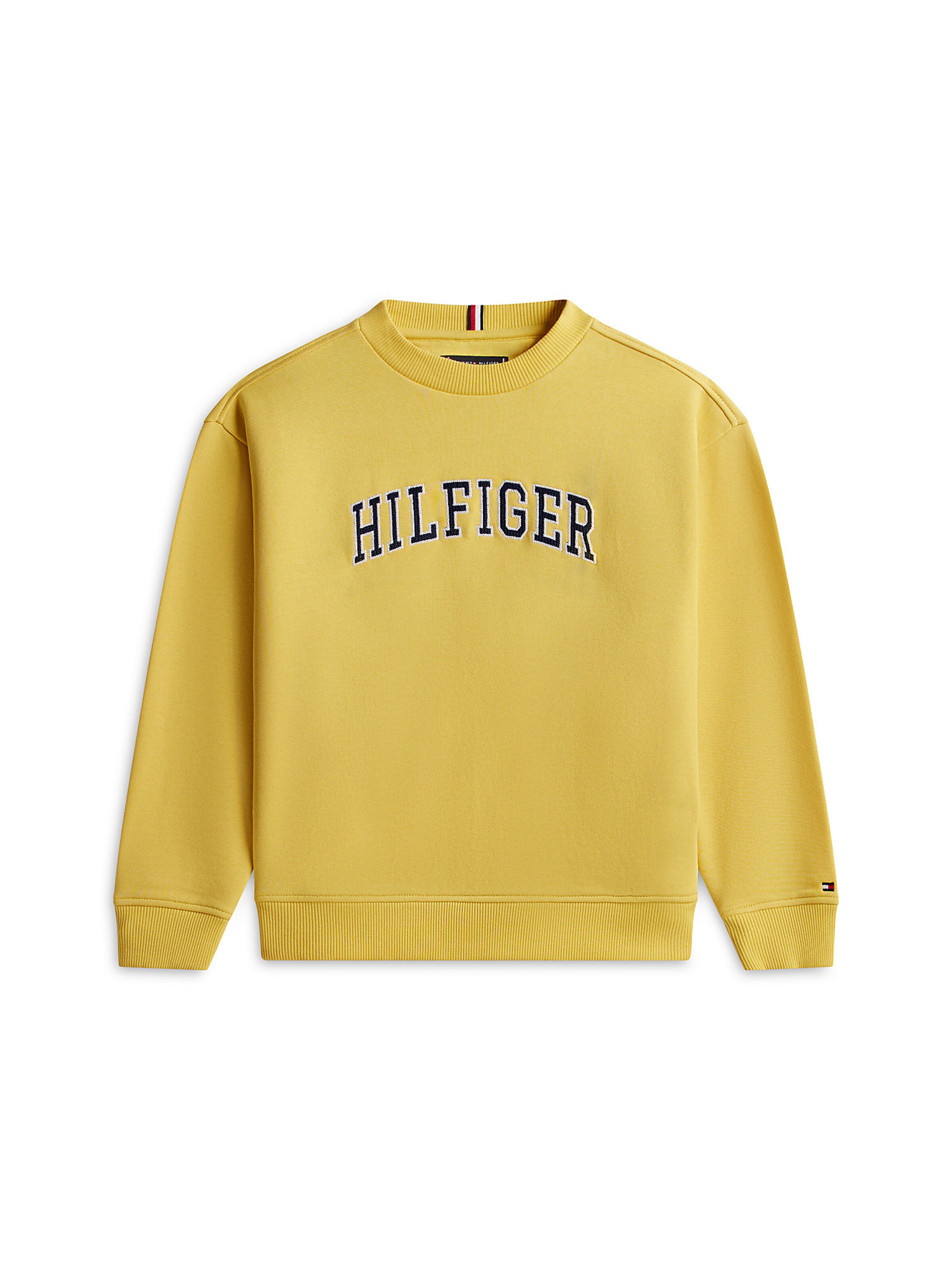 TOMMY HILFIGER Sweatshirt in Yellow: front