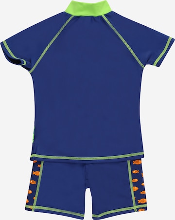 PLAYSHOES UV Protection 'Krokodil' in Blue
