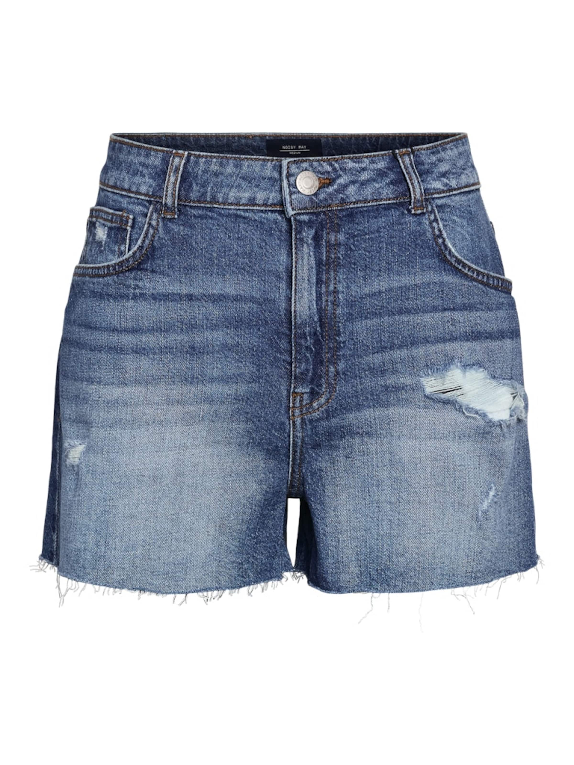 Noisy may Loose fit Jeans in Blue: front