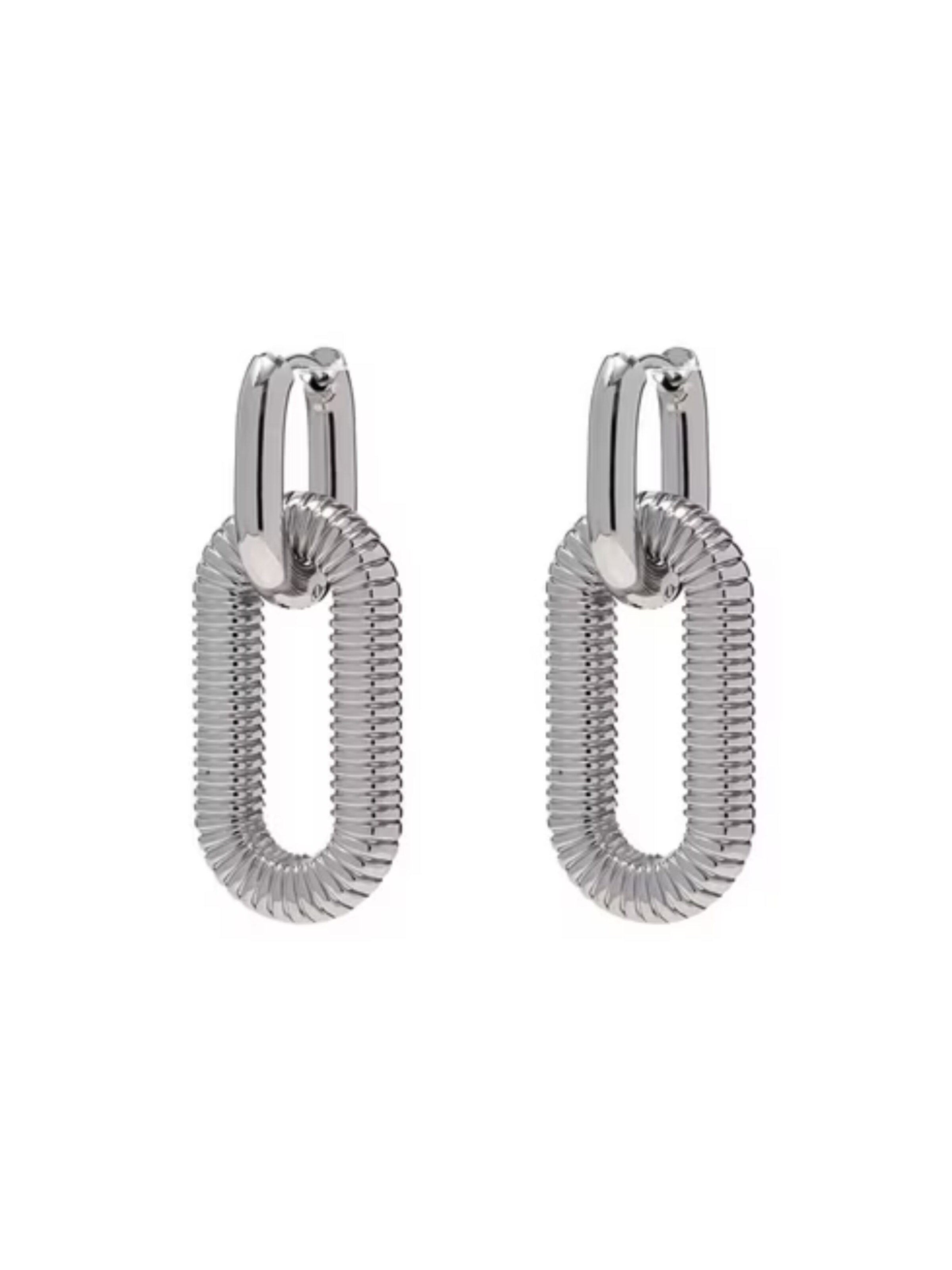 ROUGEMONT Jewellery Ohrringe 'Statement'‌‌‌ in Silber: Vorderseite