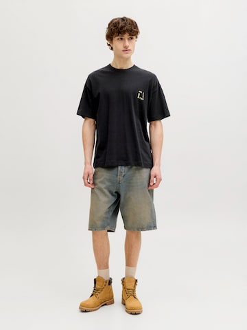 JACK & JONES Póló 'JORMONTAUK' - fekete