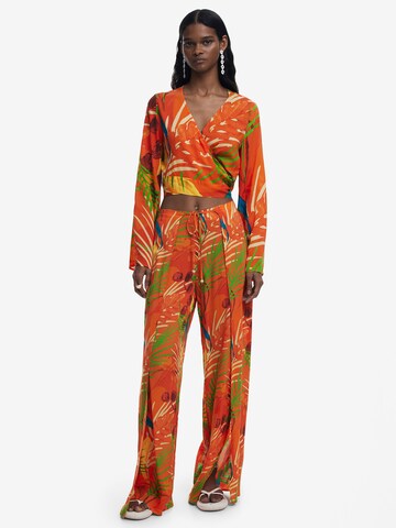 Camicia da donna di Desigual in arancione