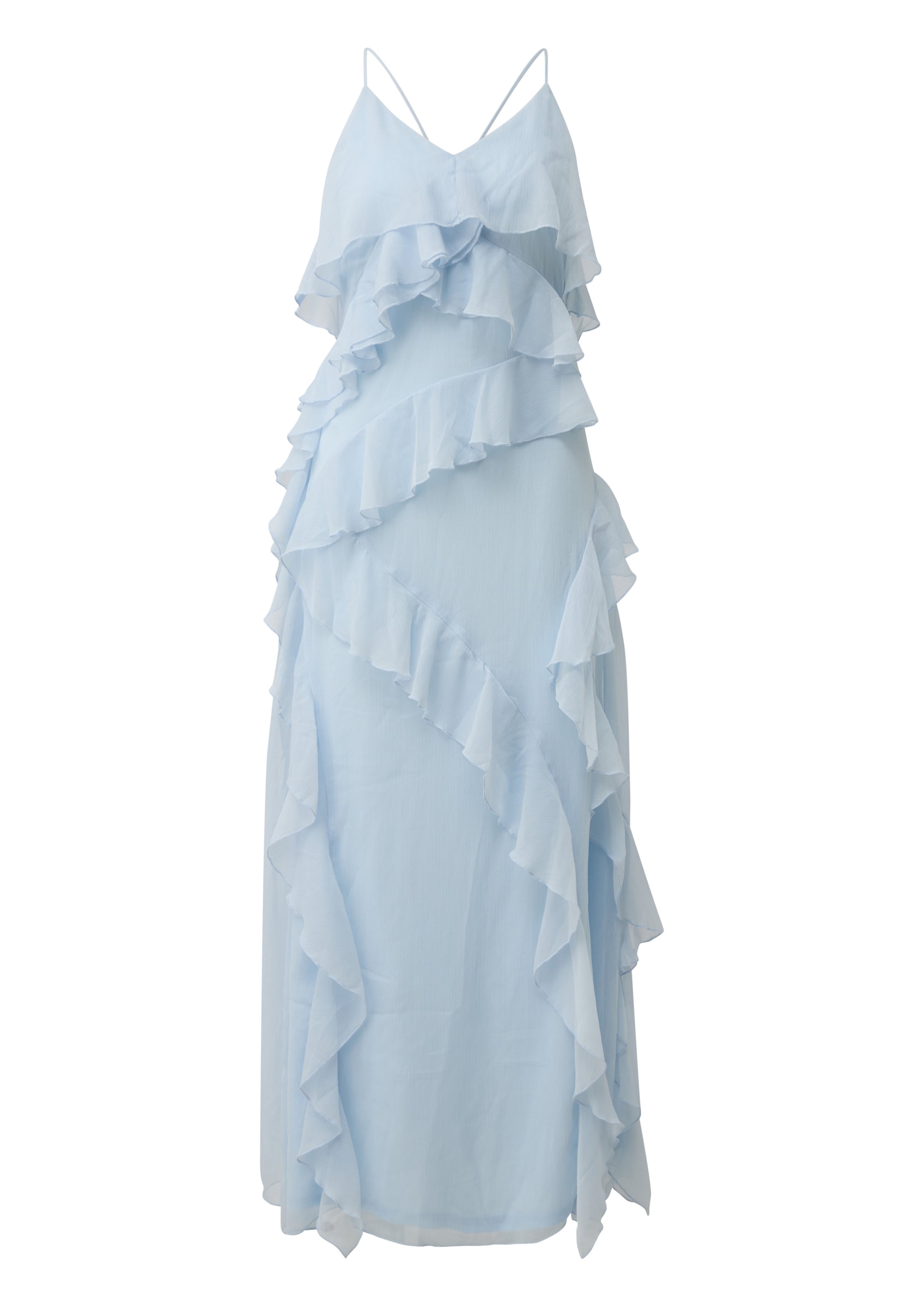 Robe QS en bleu : devant