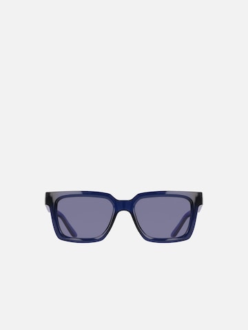 NIKE Zonnebril 'Nike NIKE TIDE COSMIC IB3681X Midnight navy / blue 53/17/145 MAN Sunglasses' in Blauw: voorkant