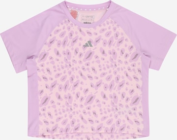 ADIDAS SPORTSWEAR Koszulka funkcyjna w kolorze fioletowy: przód