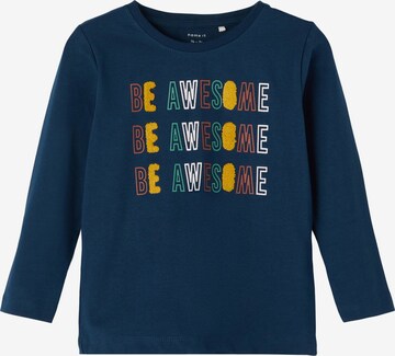 T-Shirt 'Toke' NAME IT en bleu : devant