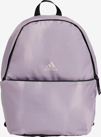 ADIDAS PERFORMANCE Sports Backpack in Purple: front