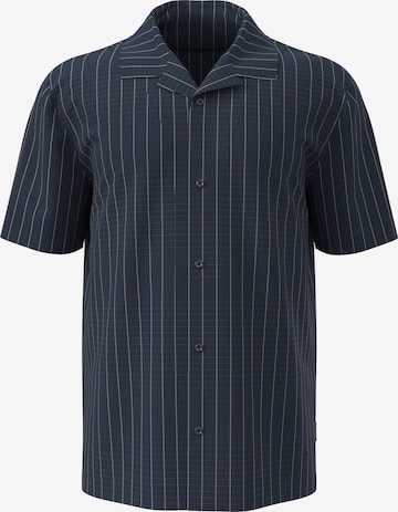 Coupe regular Chemise Calvin Klein Swimwear en bleu : devant