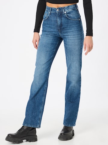 DRYKORN Boot cut Jeans 'CREST 2' in Blue: front