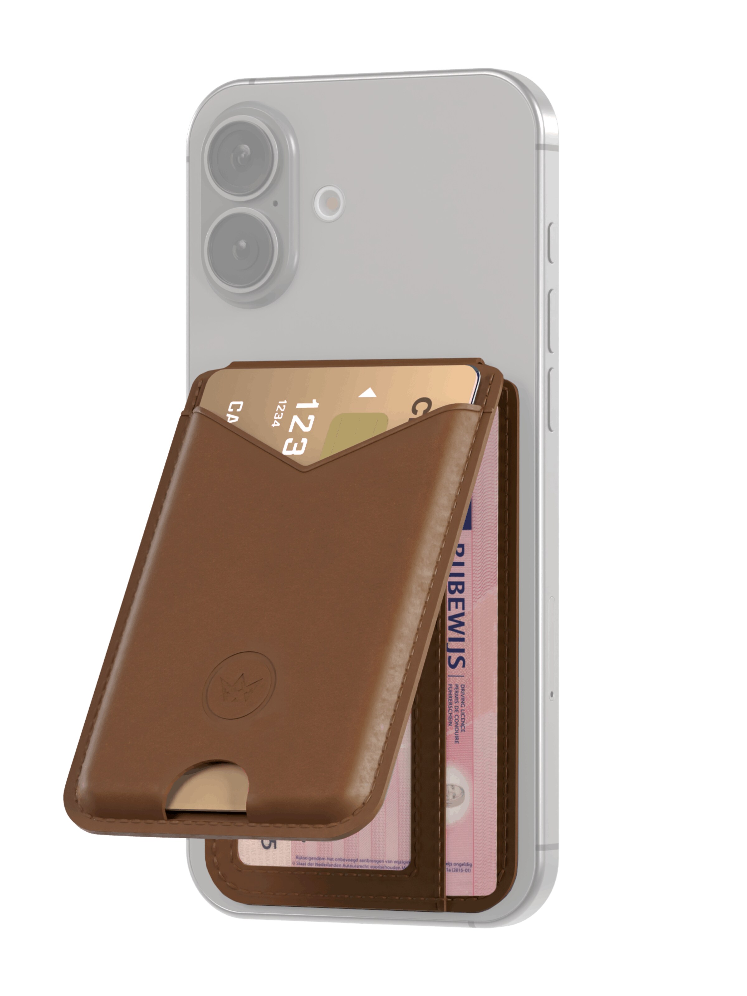 Prowallet Portemonnee 'MagSafe Deluxe' in Bruin