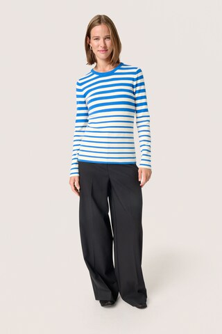 SOAKED IN LUXURY Pullover 'Spina' i blå: forside