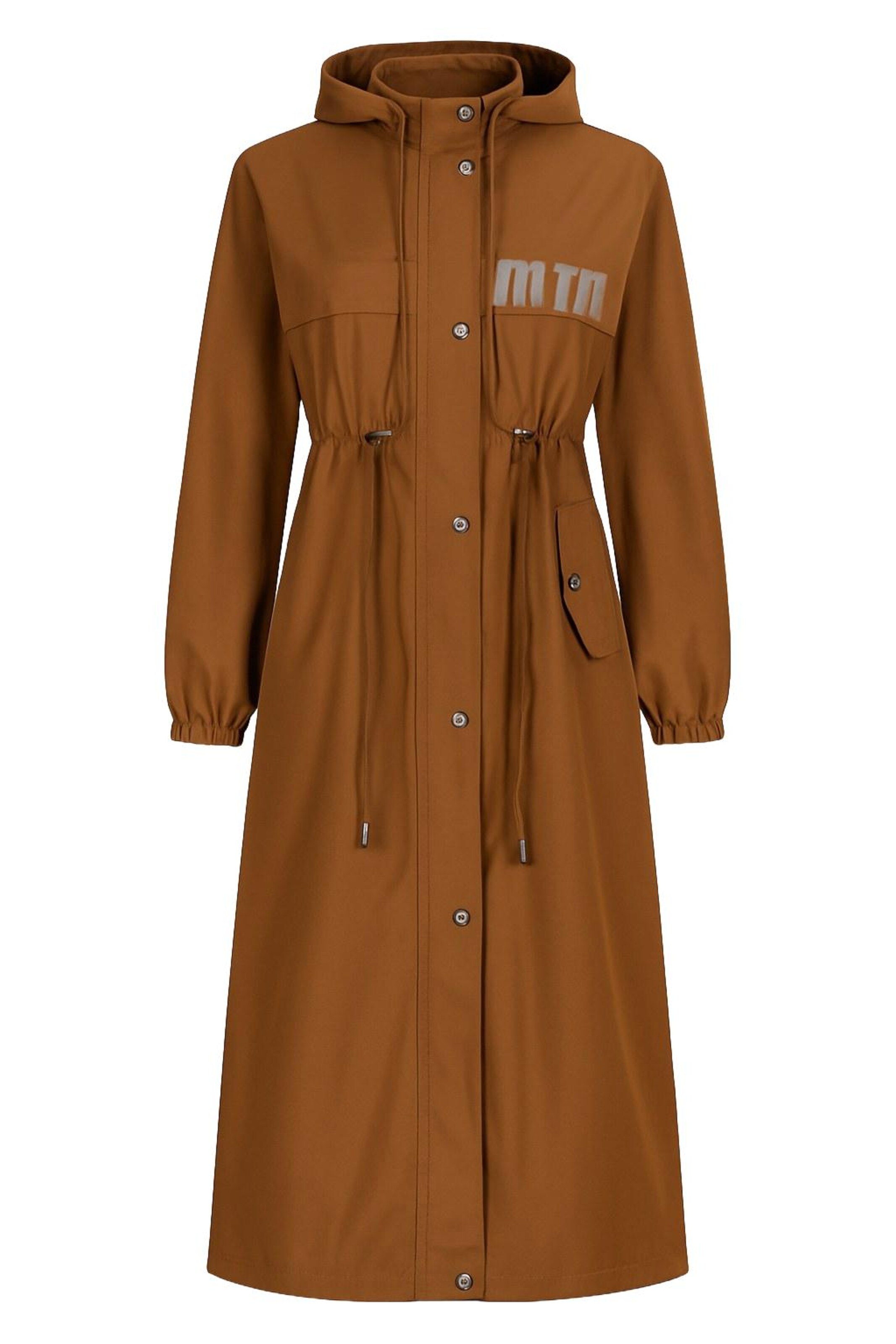 MODAMIHRAM Tussenmantel in Bruin: voorkant