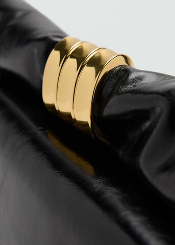MANGO Clutch 'Twister' in Black
