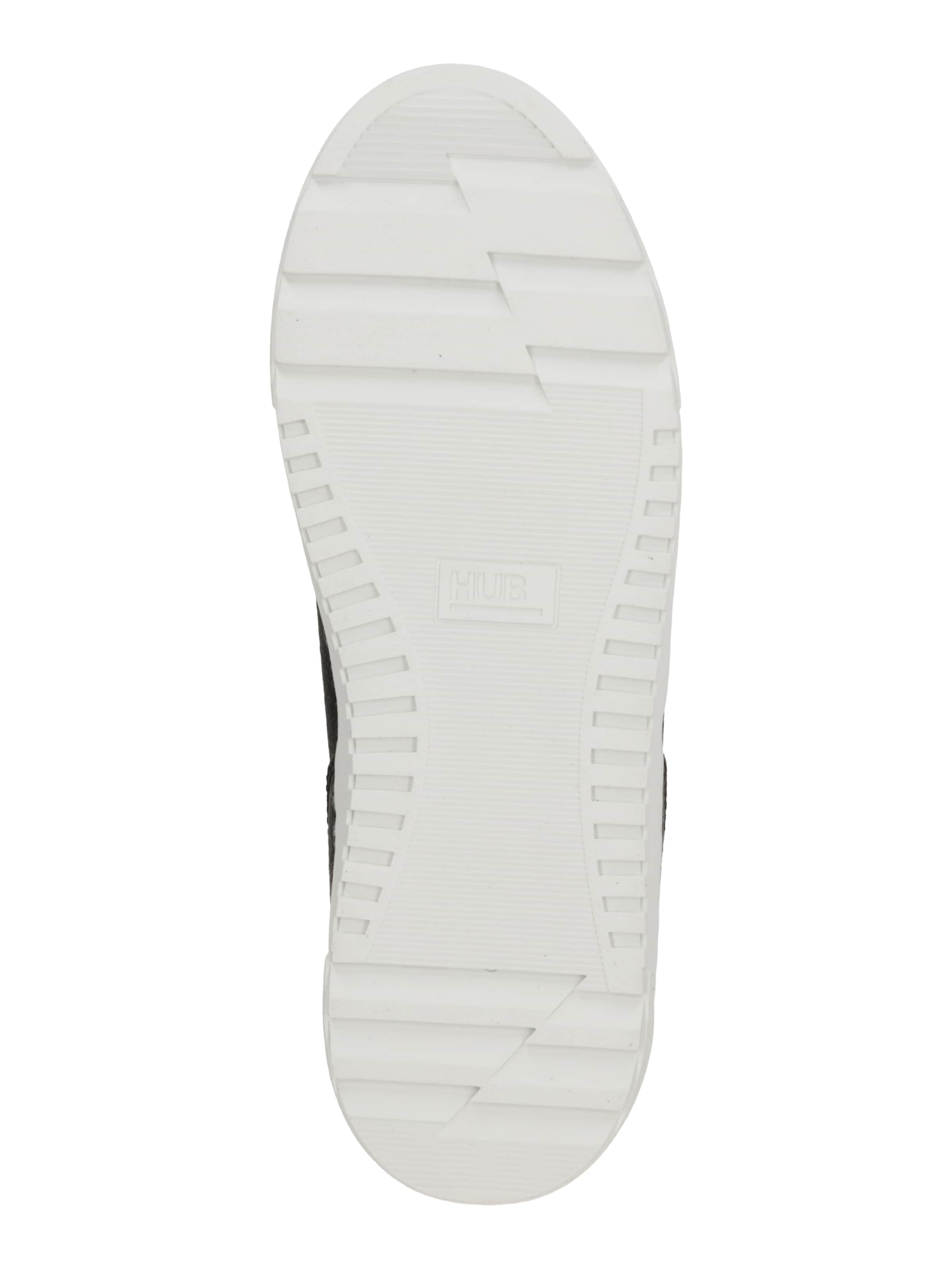 HUB Trampki wysokie 'Murrayfield' w kolorze czarny