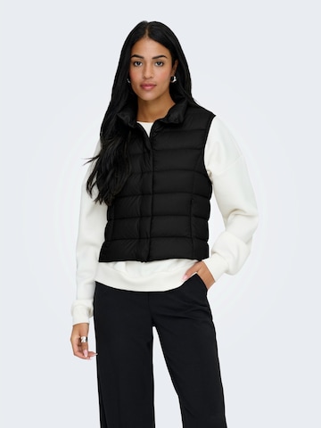 Gilet 'ONLRUBY' di ONLY in nero: frontale