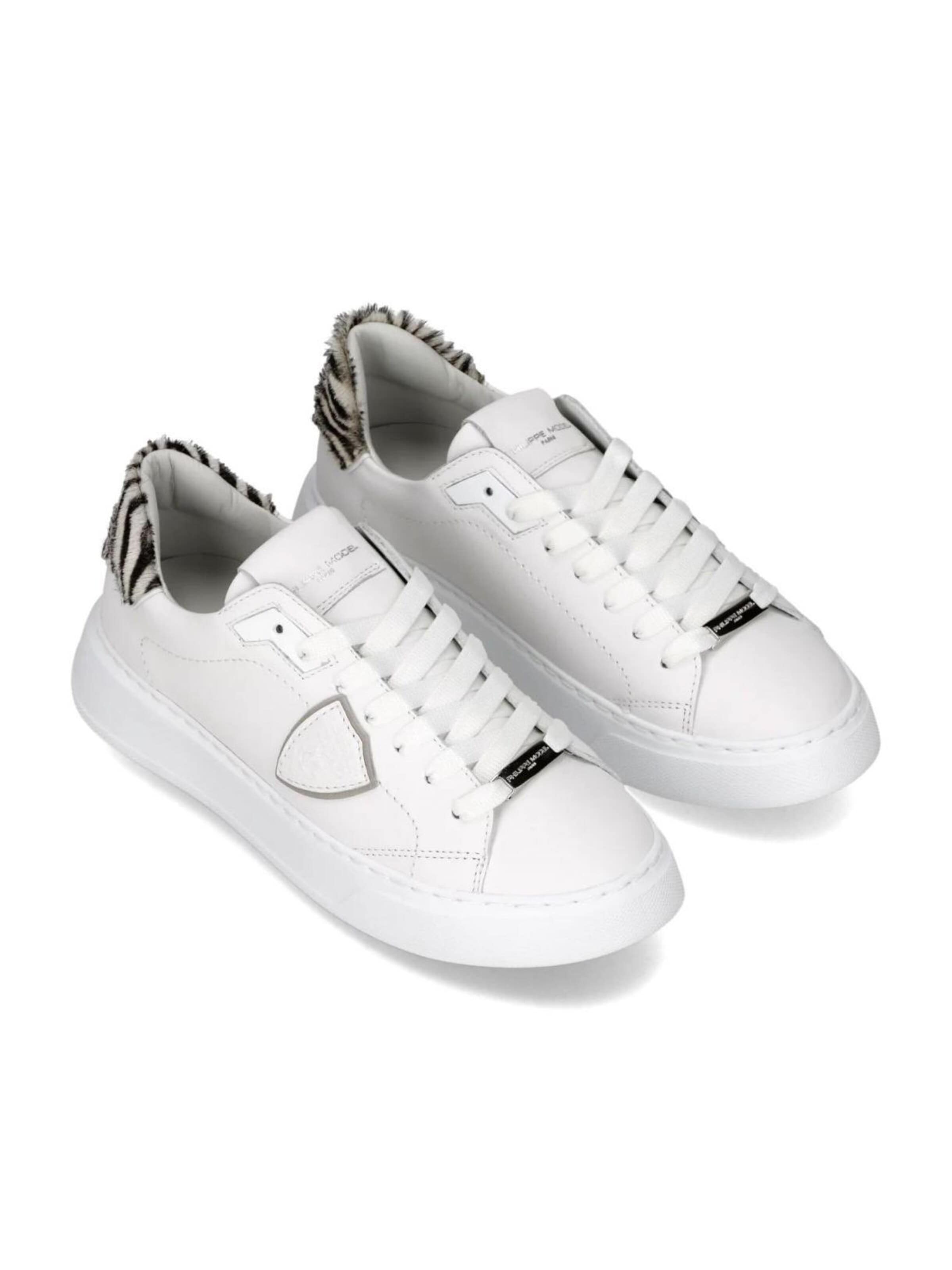 Scarpa stringata di Philippe Model in bianco