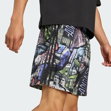 ADIDAS ORIGINALS Слим Штаны 'Adidas x Jeremy Scott' в Смешанный