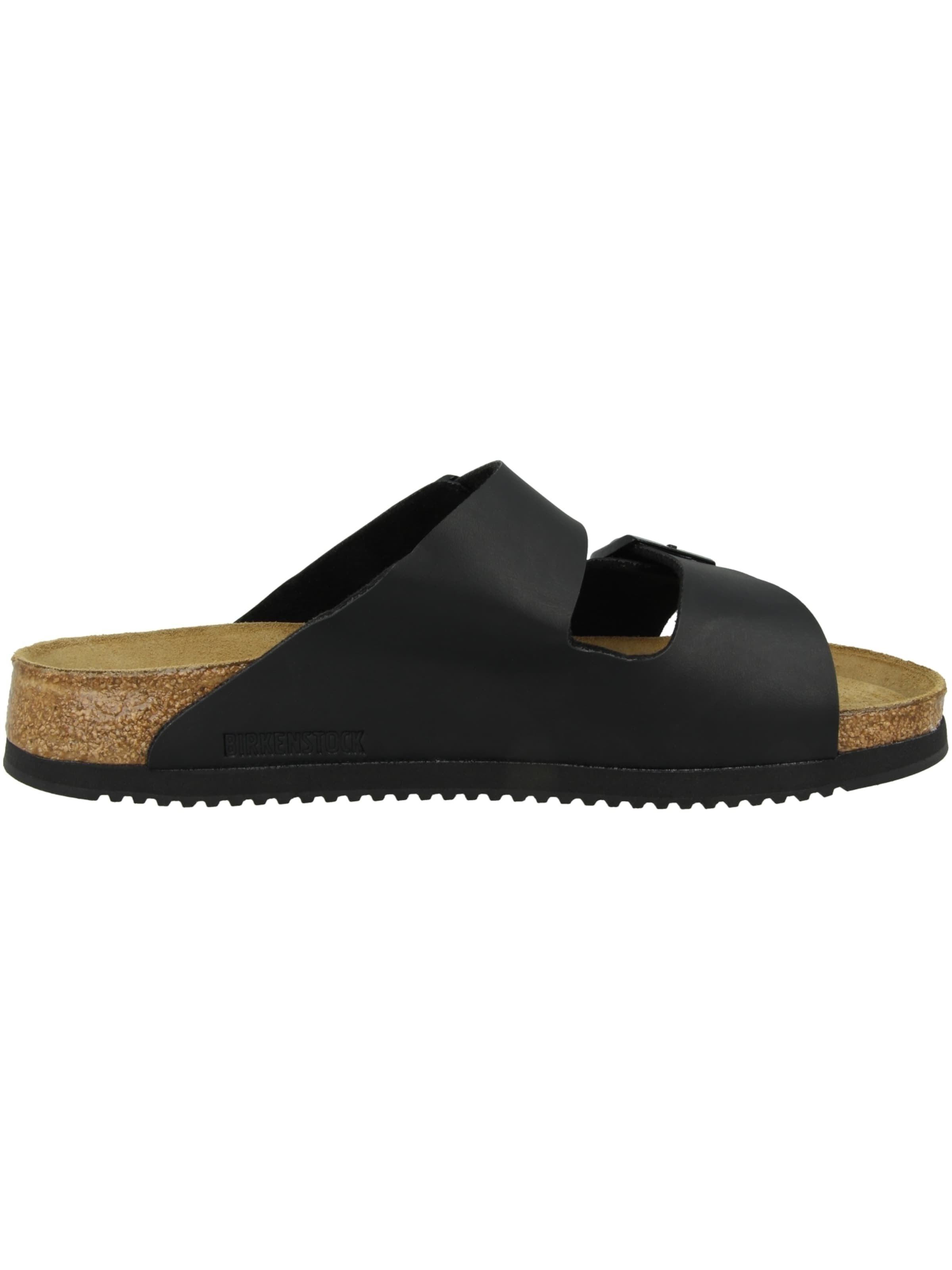 BIRKENSTOCK Pantolette in Schwarz
