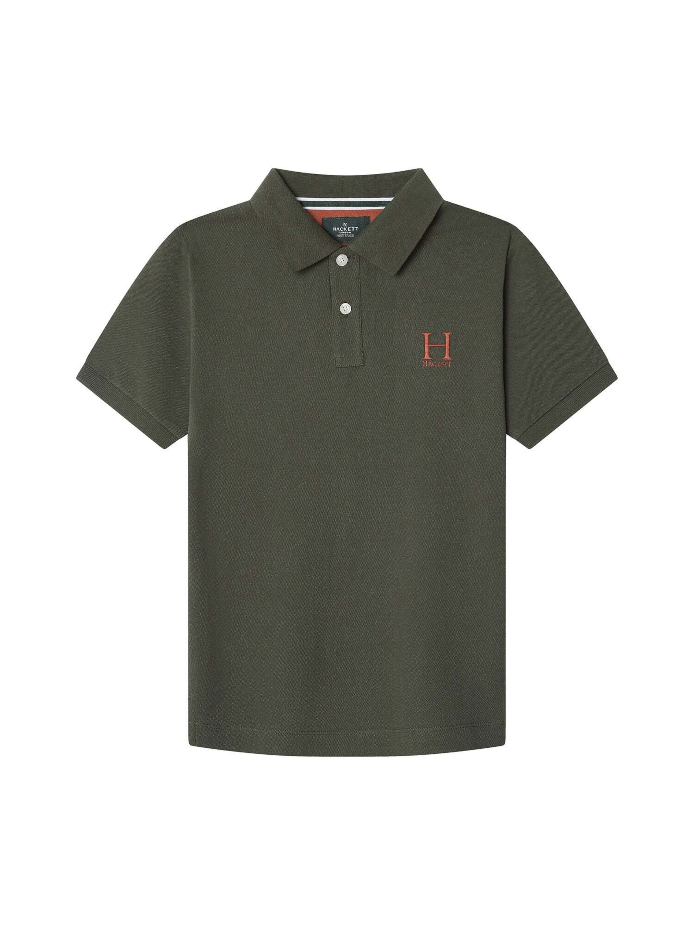 Maglietta 'Heritage Rally' Hackett London di colore oliva, Visualizzazione prodotti