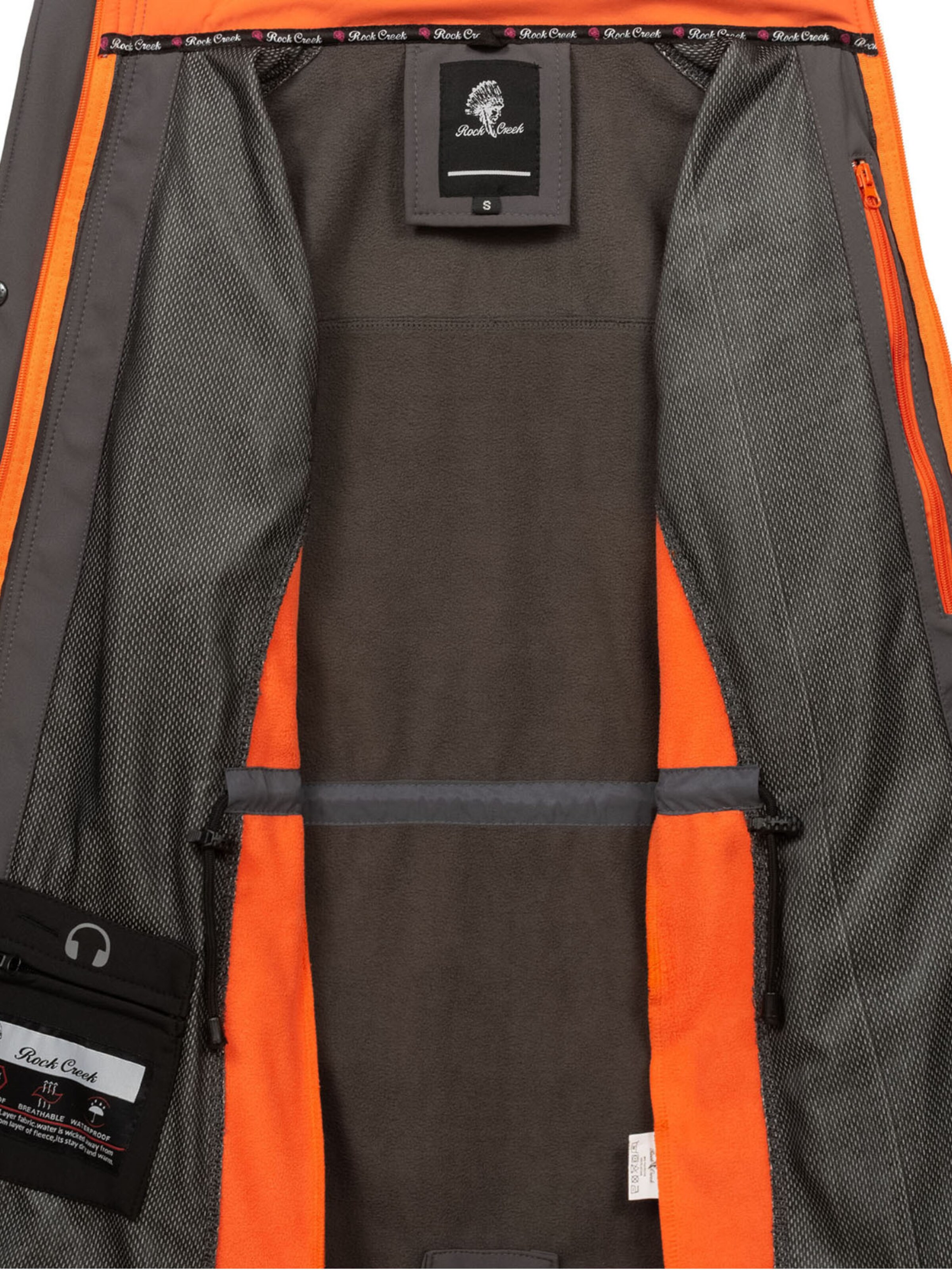 Rock Creek Outdoor Jacket in Grey