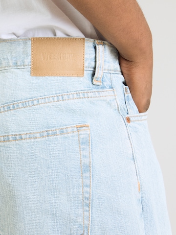 Loosefit Jean 'Galaxy' WEEKDAY en bleu
