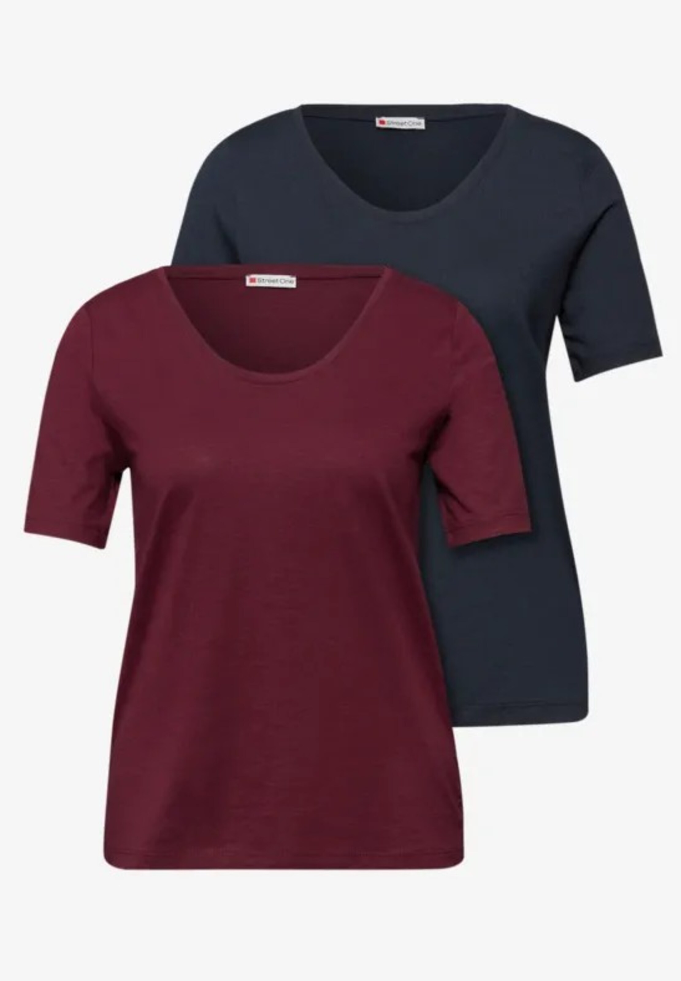 STREET ONE T-Shirt in Blau: Vorderseite