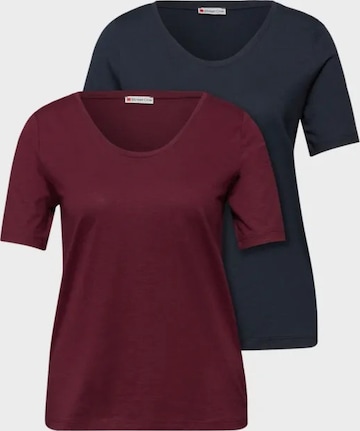 STREET ONE T-Shirt in Blau: Vorderseite