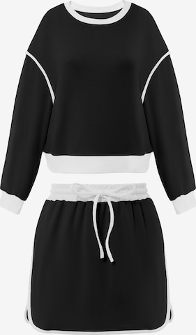 Imily Bela Домашний костюм 'Workout set' в Черный: спереди