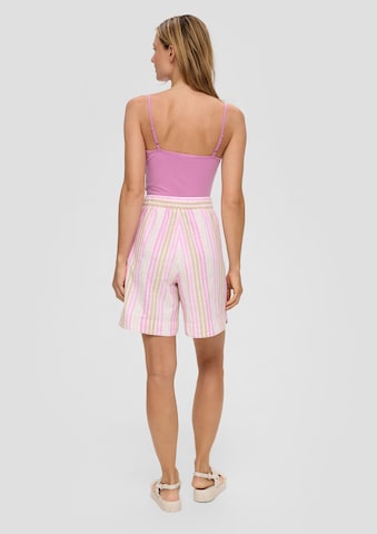 Haut s.Oliver en rose : derrière