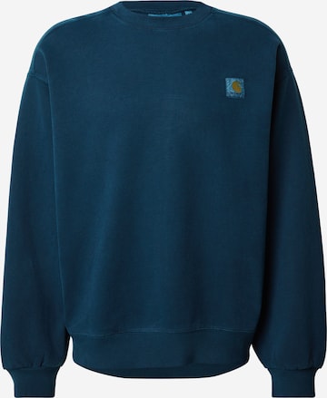 Carhartt WIP Mikina 'Vista' - Modrá: predná strana