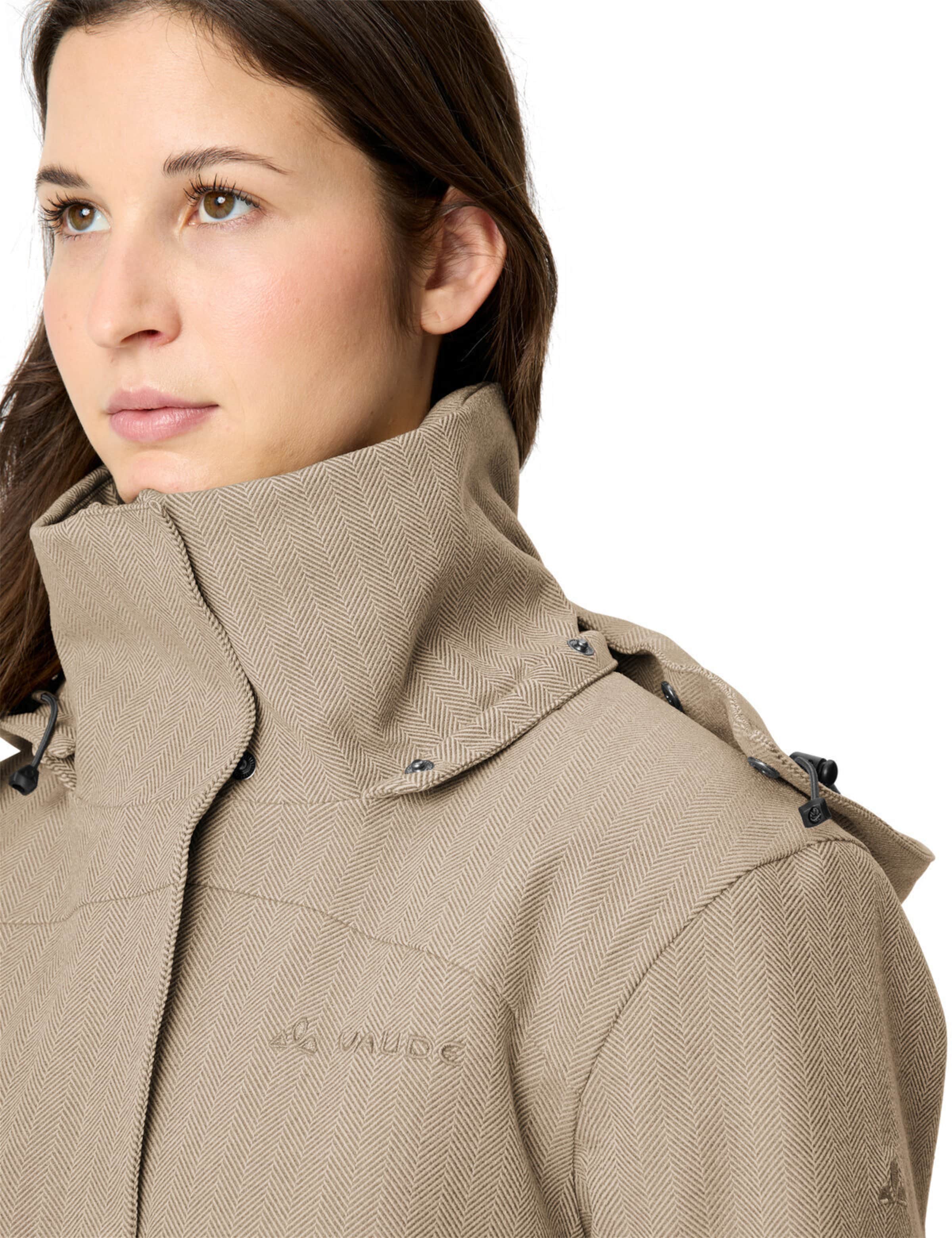 VAUDE Outdoorjacke 'Skomer' in Beige