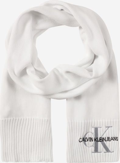 Calvin Klein Jeans Šal 'KNITTED J BASIC WOMEN SCARF' u bijela, Pregled proizvoda