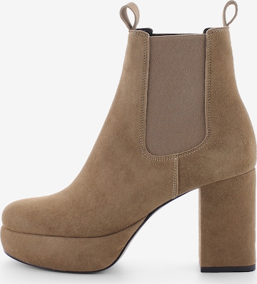 Kennel & Schmenger Chelsea boots 'Indie' in Bruin: voorkant