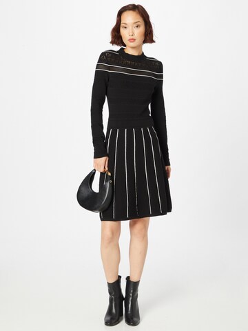 HUGO Red Knit dress 'Siskanna' in Black