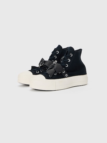 CONVERSE Sneakers hoog 'CTAS LIFT' in Zwart: voorkant