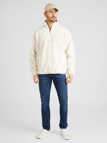 Tommy Jeans Mikina – béžová