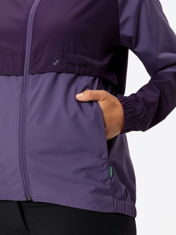 VAUDE Outdoorjas 'Loamer Air' in Lila