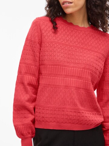 VILA Pullover 'VIMilos' i rød