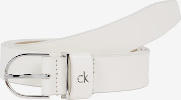 Calvin Klein Gürtel in Weiß: Vorderseite