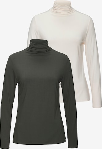 LASCANA Tričko - Zelená: predná strana