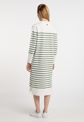 DreiMaster Maritim Knit dress in White