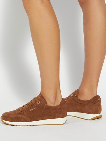 Dune LONDON Sneaker 'Ettah' in Braun